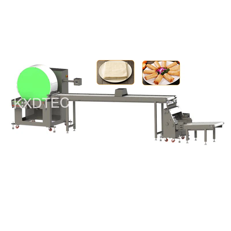 Máquina de piel de rollo de primavera